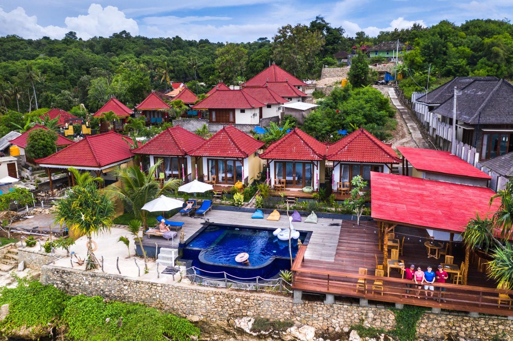 Nusa Veranda Sunset Villas & Restaurant Lembongan Eksteriør billede